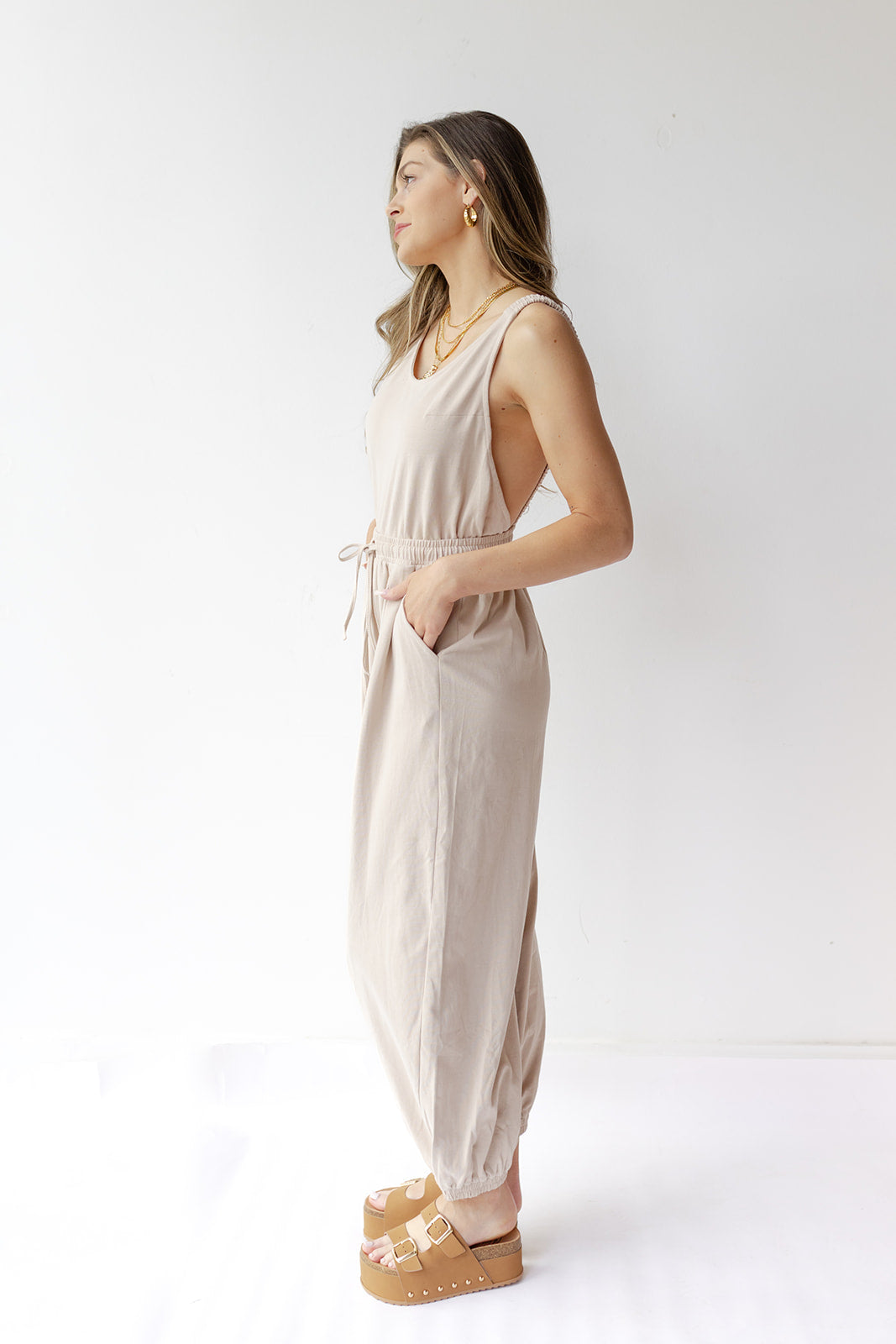 mode, reina tank jumpsuit
