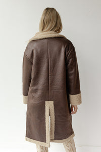 mode, retro revival sherpa jacket