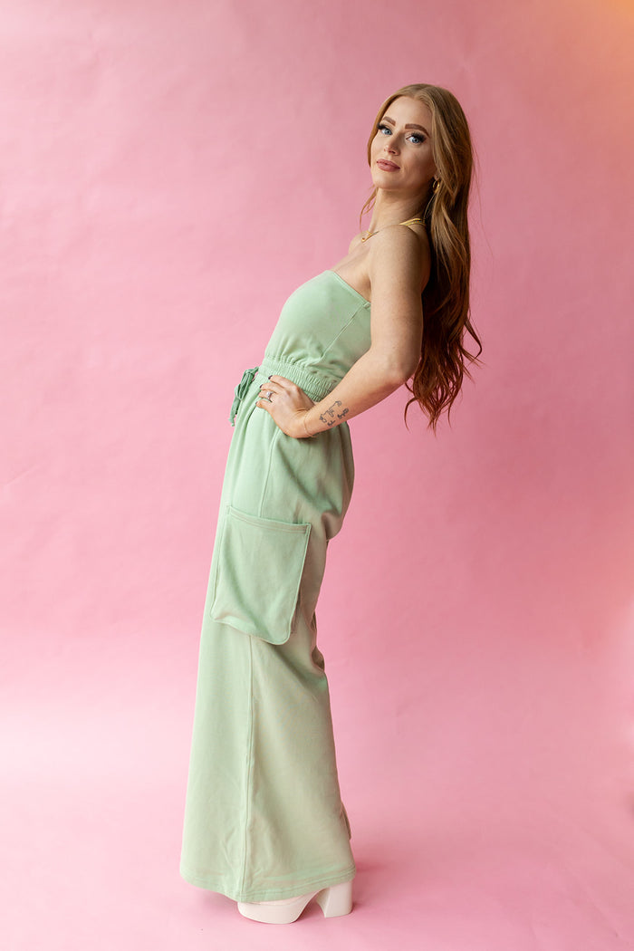 mode, terri tube jumpsuit