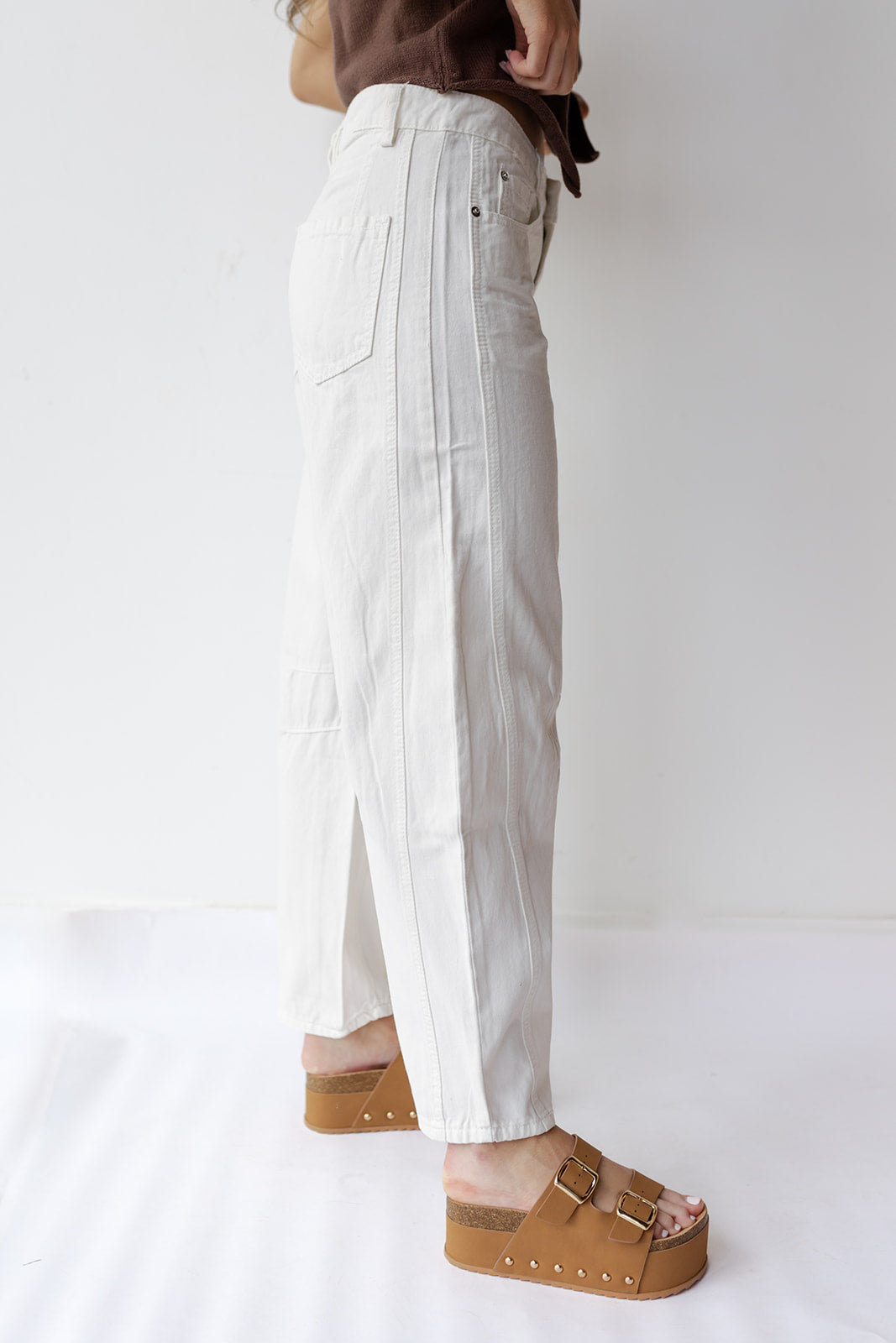 mode, hayden barrel jeans