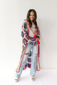 mode, harmony patch cardigan