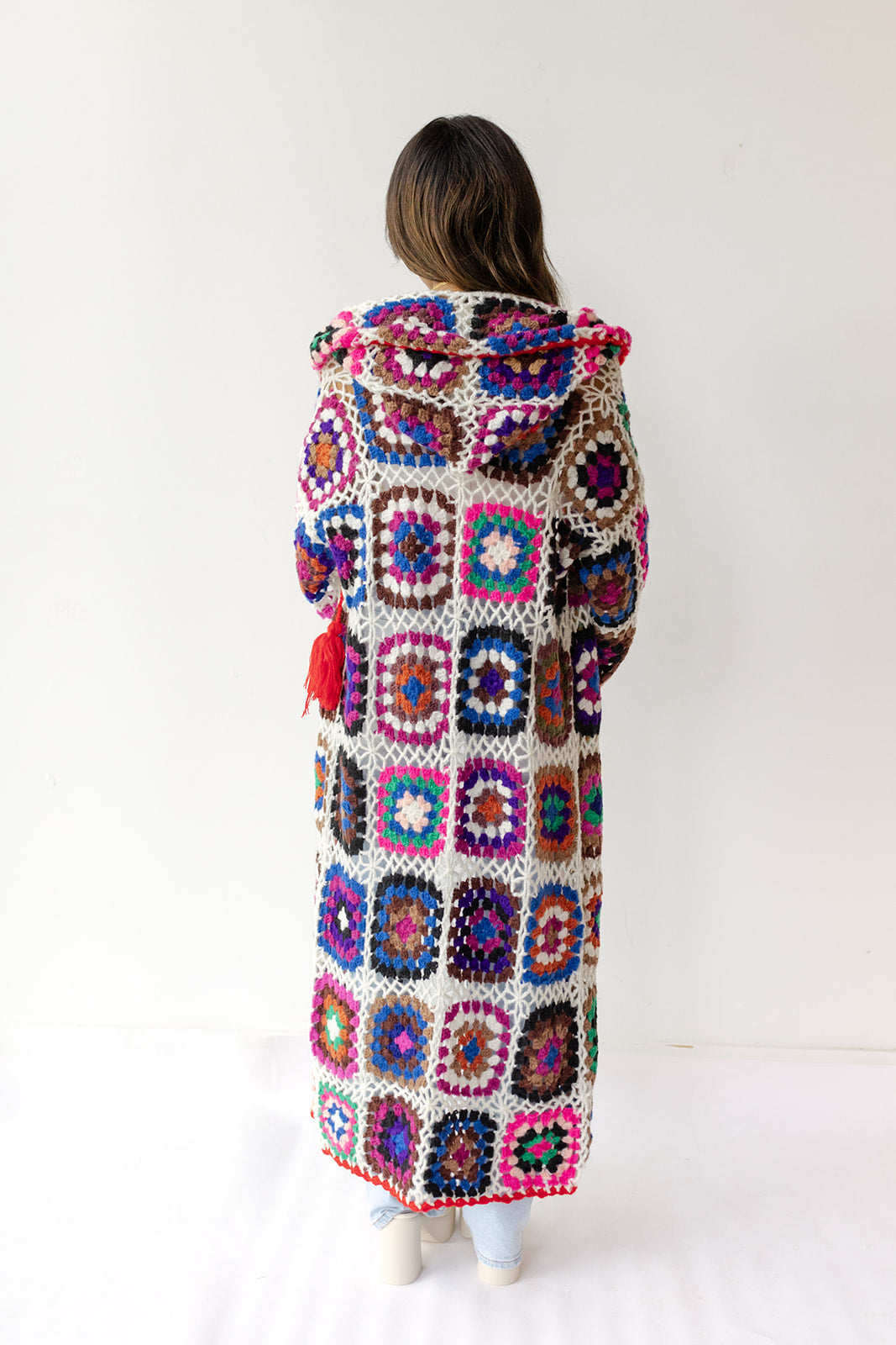mode, harmony patch cardigan