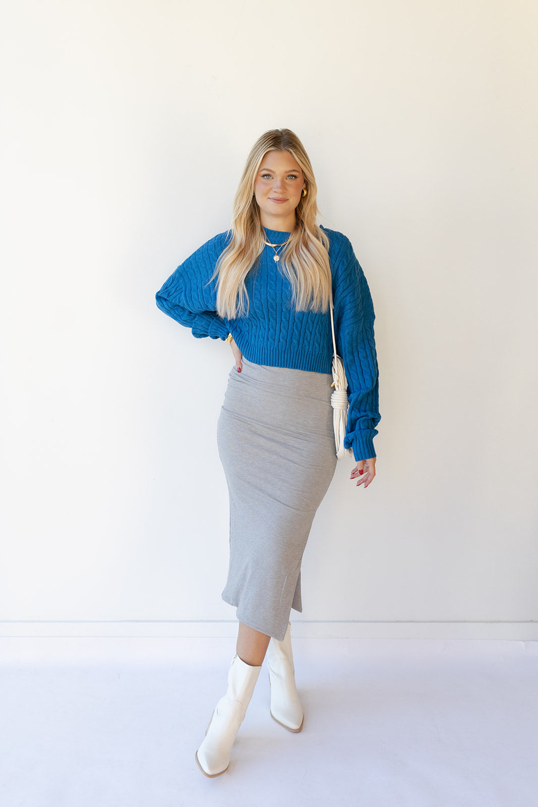mode, delilah double layer skirt
