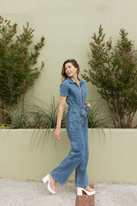 mode, ashton denim jumpsuit