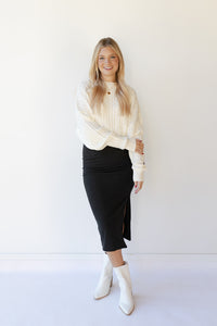 mode, delilah double layer skirt