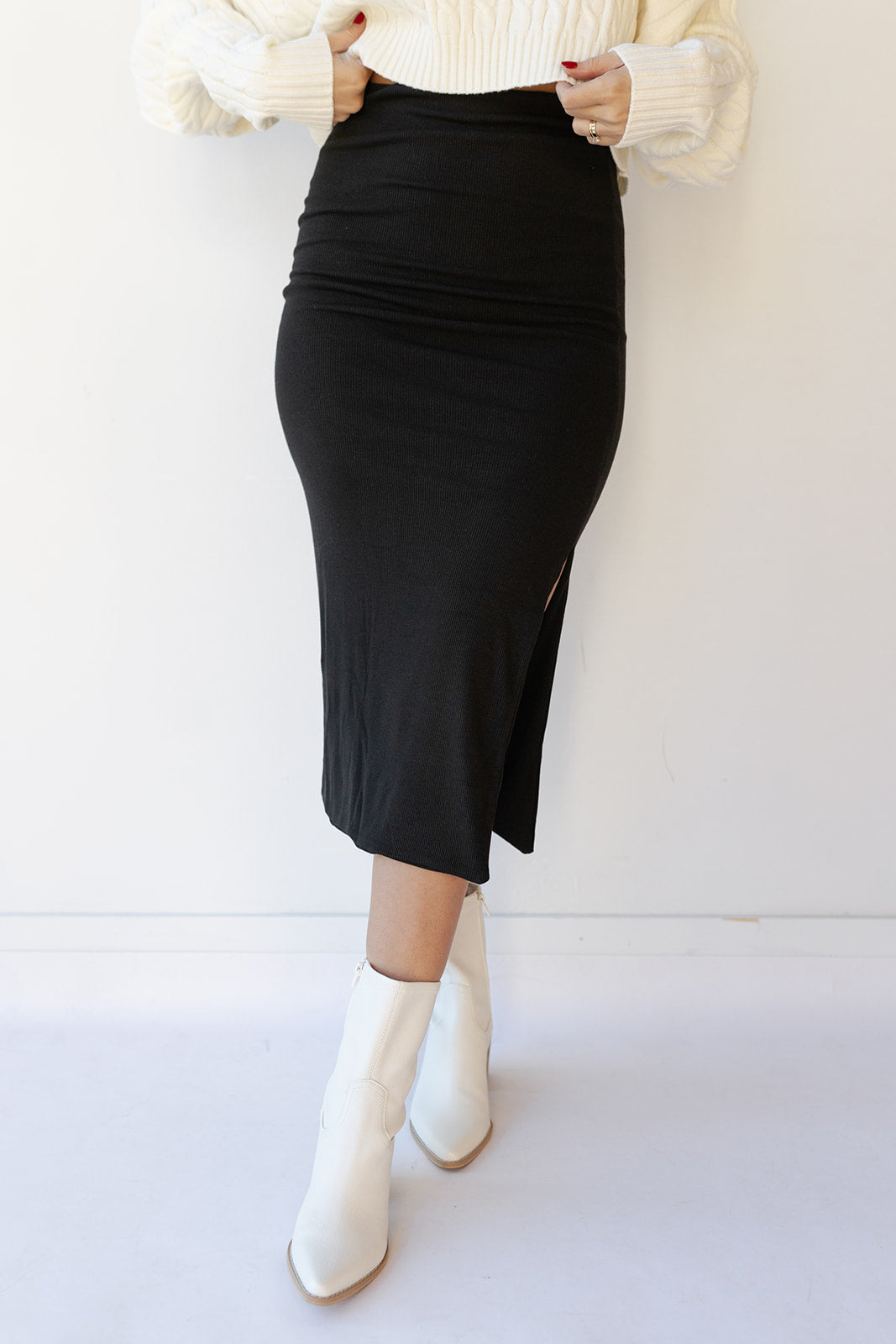 mode, delilah double layer skirt