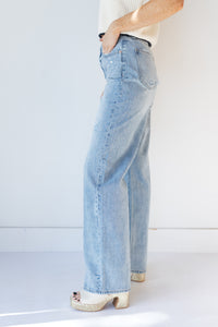 mode, grayson high rise baggy
