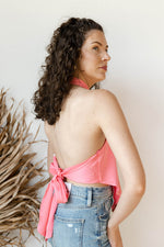 mode, that girl satin halter top
