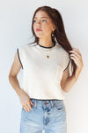 mode, neriah knit top