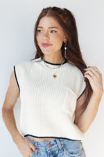 mode, neriah knit top