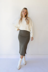 mode, delilah double layer skirt