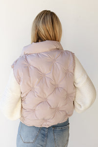 mode, kallie puffer vest