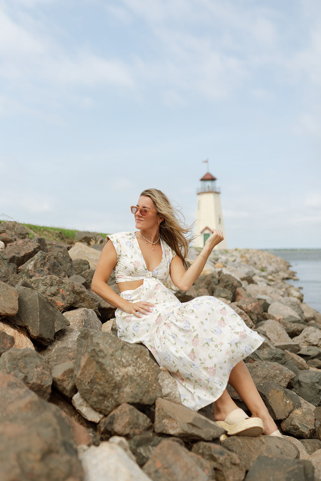 mode, blair midi dress
