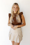 mode, palmer cable sweater top