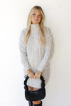 mode, tiffany turtleneck sweater dress