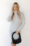 mode, tiffany turtleneck sweater dress