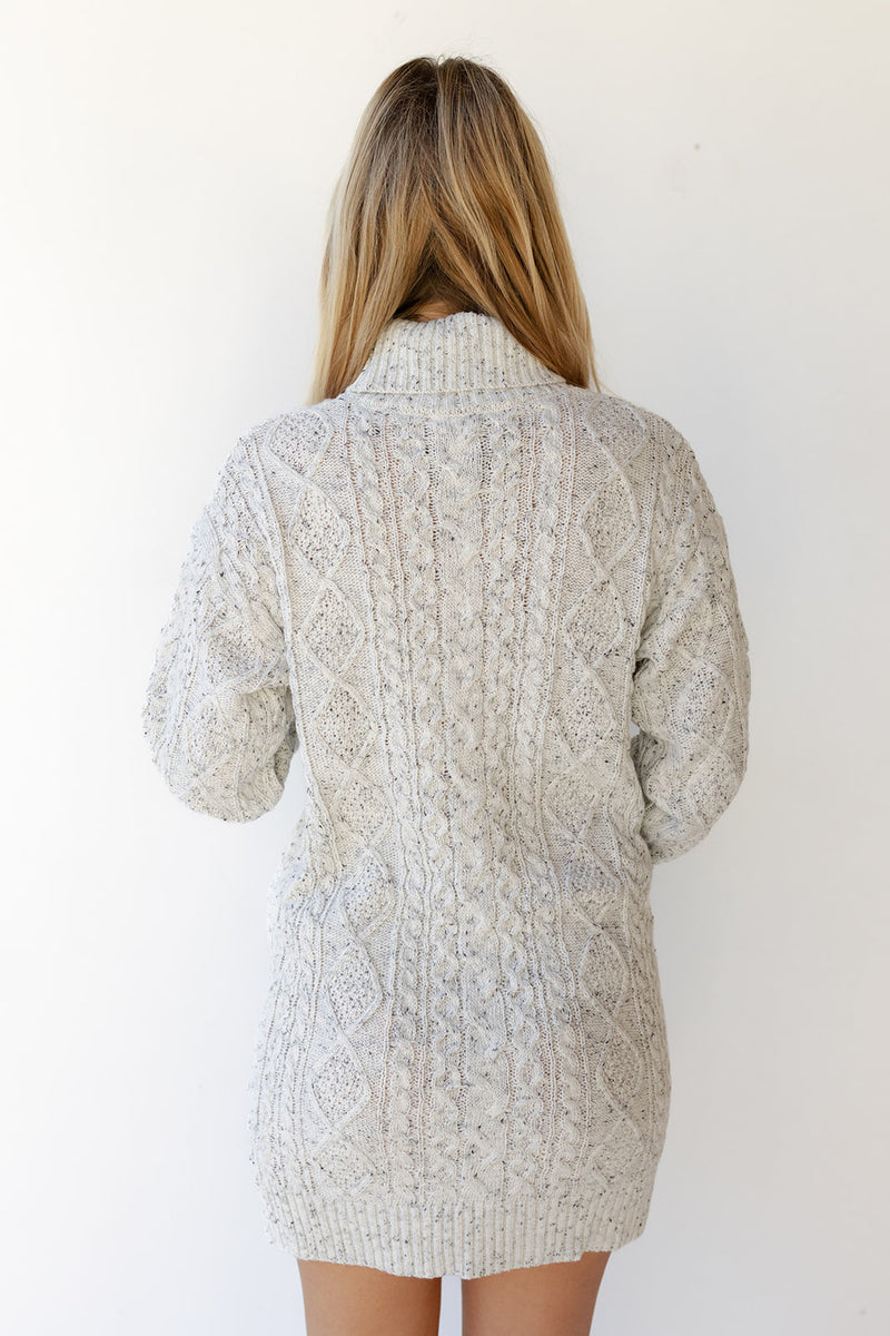 mode, tiffany turtleneck sweater dress