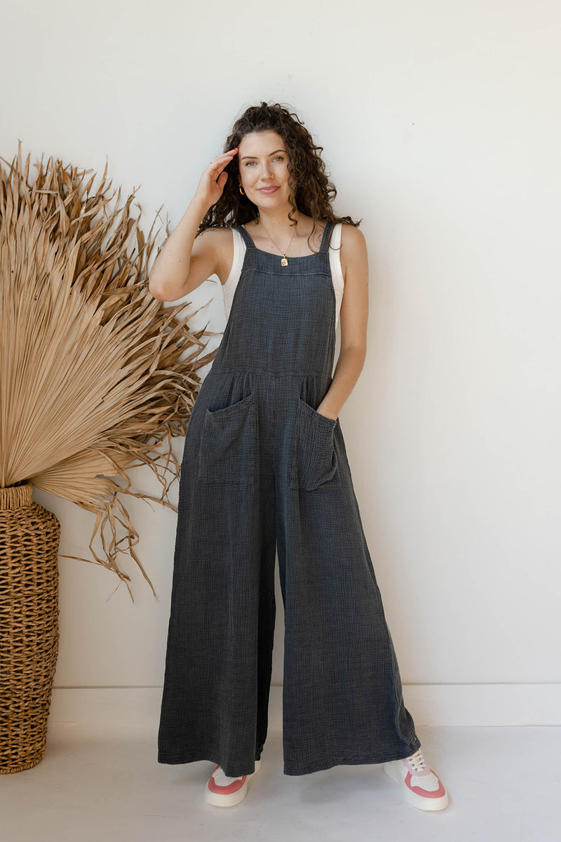 mode, walk in the park overalls