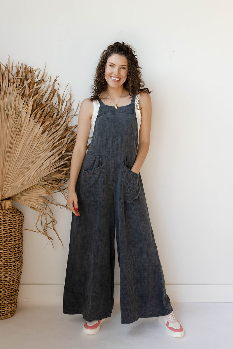 mode, walk in the park overalls