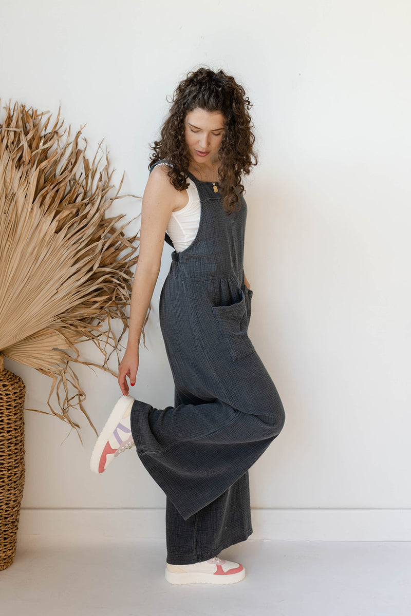 mode, walk in the park overalls