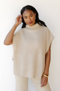 mode, theodora turtle neck vest