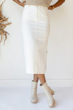 mode, countdown midi skirt