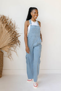 mode, camryn cargo jumpsuit