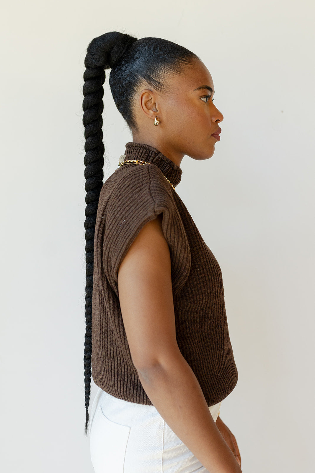 mode, simone power shoulder sweater