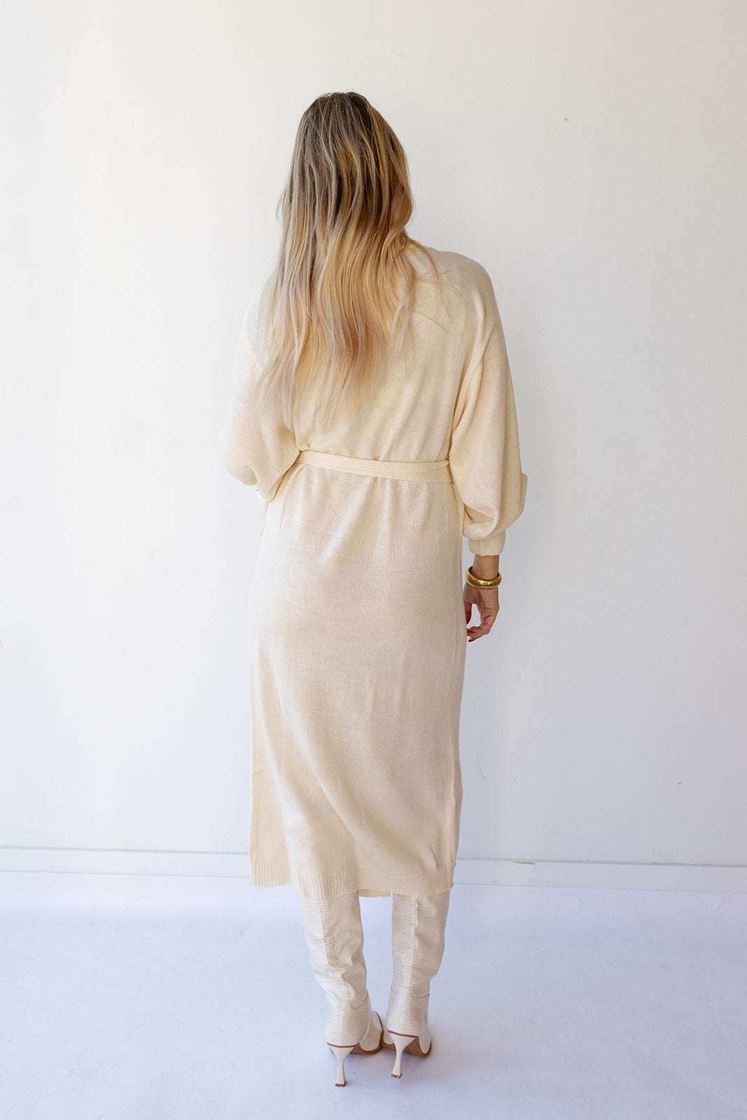 mode, rayne sweater wrap midi dress