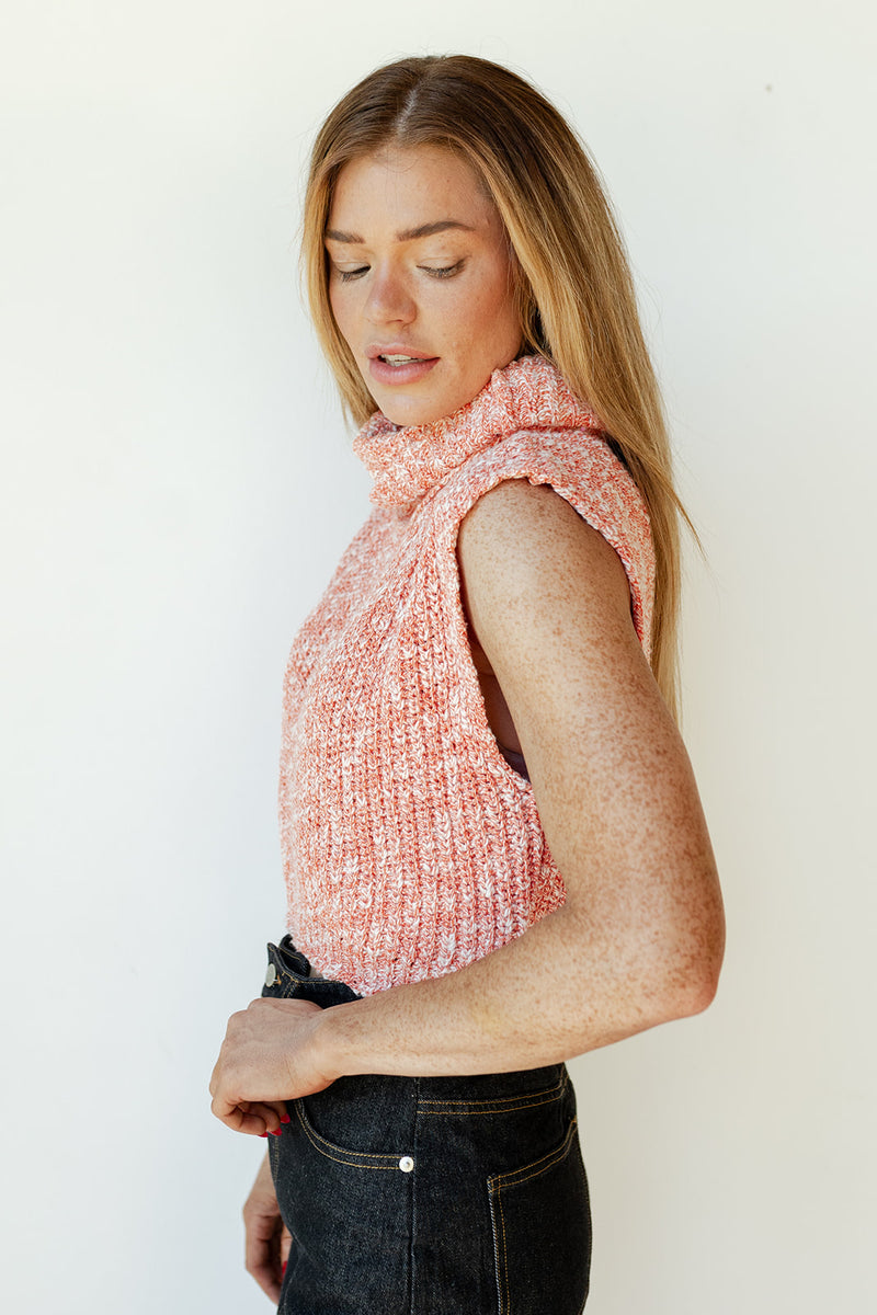 tricia turtleneck sweater tank