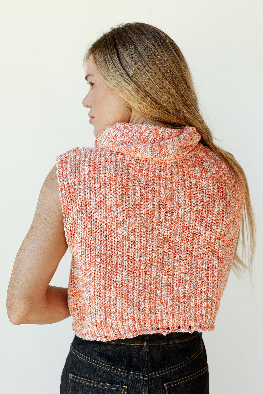 mode, tricia turtleneck sweater tank