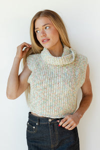 mode, tricia turtleneck sweater tank