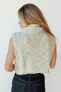 mode, tricia turtleneck sweater tank