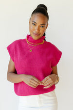 mode, simone power shoulder sweater