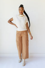 mode, simone power shoulder sweater