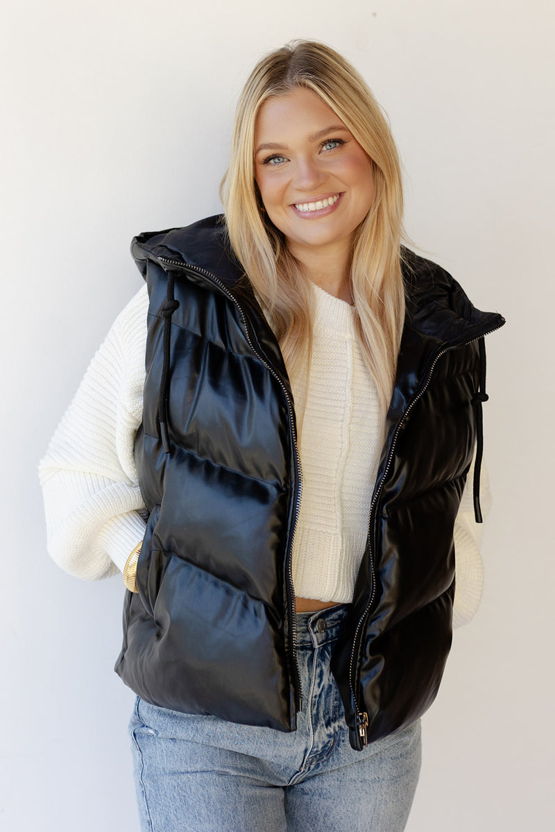 mode, zoya leather vest