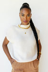 mode, simone power shoulder sweater