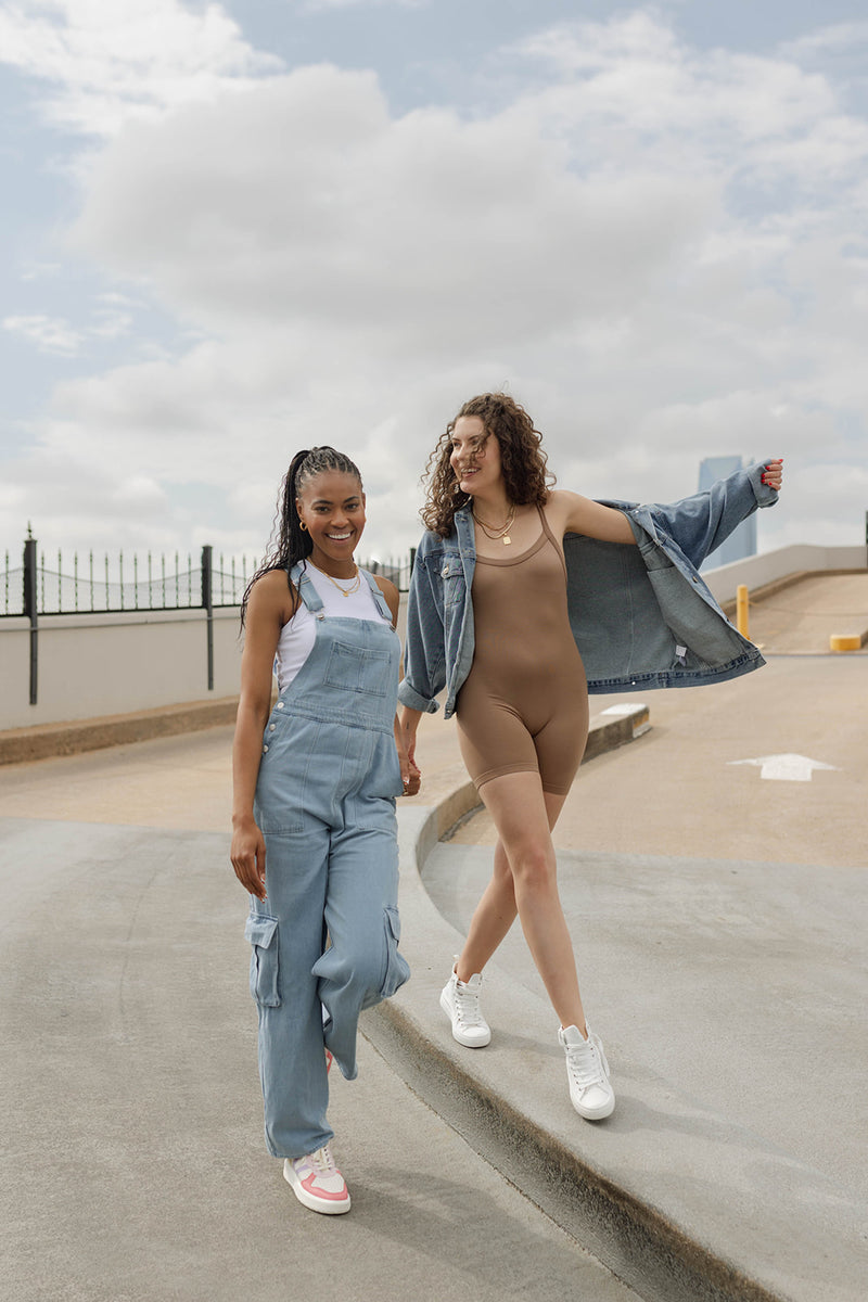 mode, camryn cargo jumpsuit