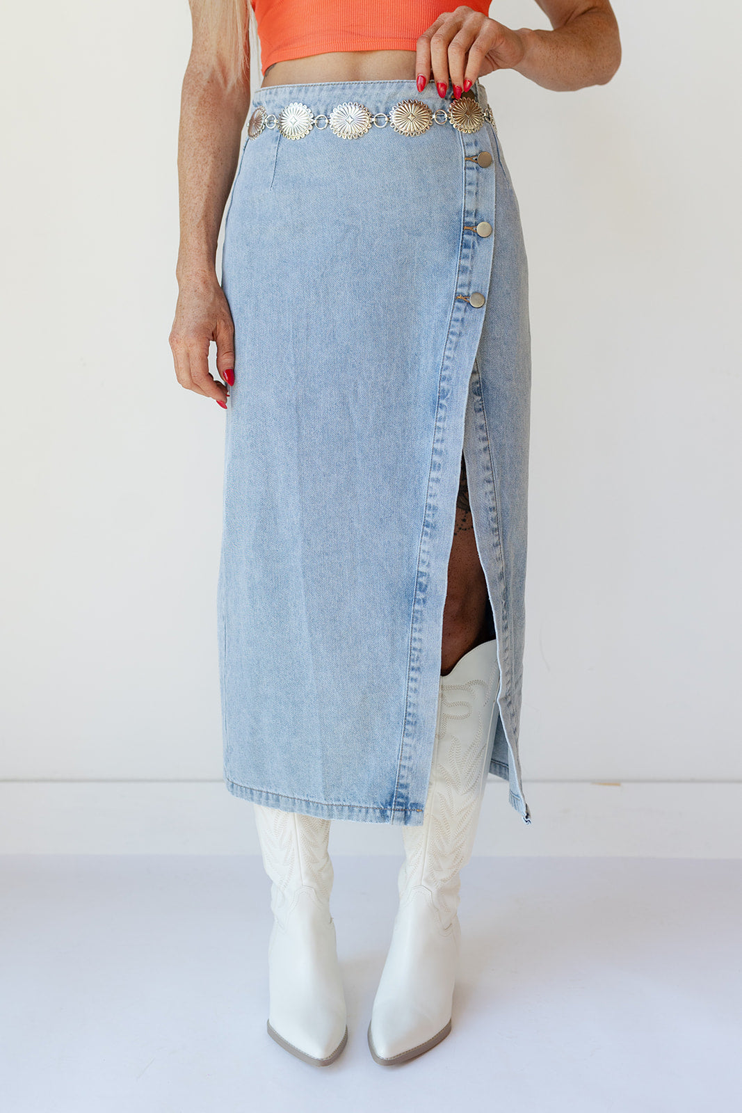 mode, quinn denim skirt