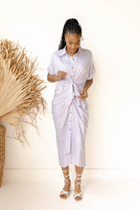 mode, rory midi tie dress