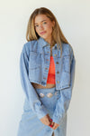 mode, quinn denim jacket