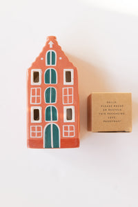 mode, incense + tea light, amsterdam house