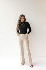mode, macie mock neck top