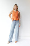mode, sharma peplum top