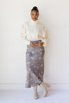 mode, holland high neck knit sweater