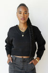 mode, nancy v-neck sweater