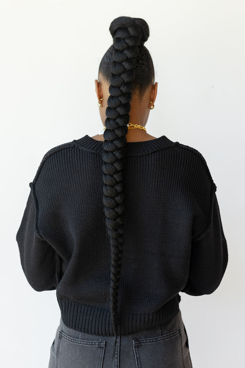mode, nancy v-neck sweater