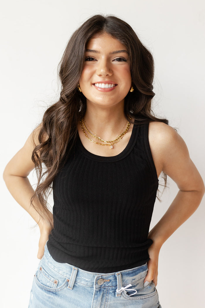 mode, cooper sweater tank