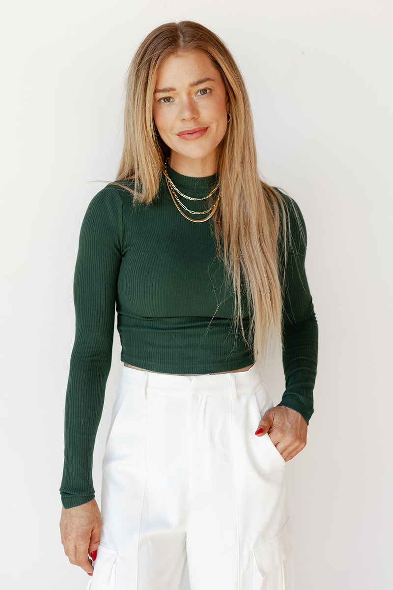 mode, match made crop top