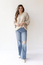 mode, denver dolman sleeve knit sweater